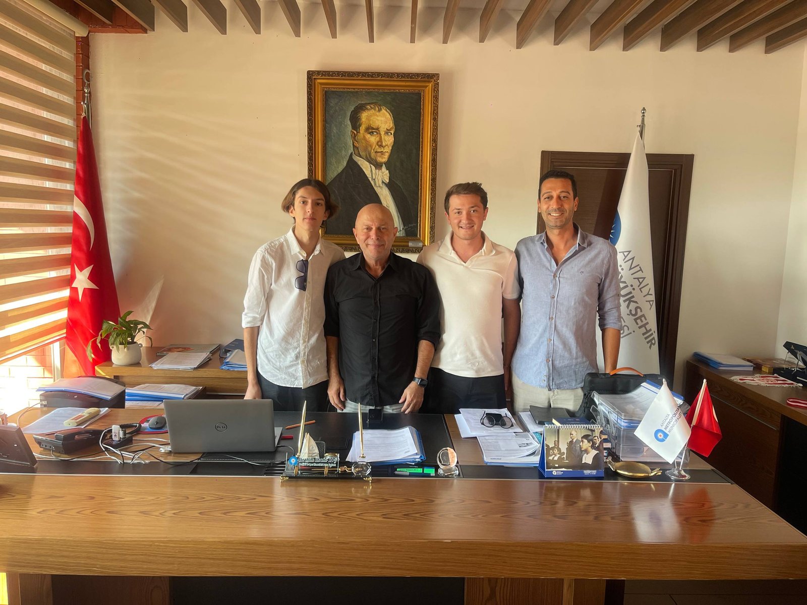 Ziyaret fotoğrafı: ABS Antalya ve İbrahim İlhami Koç